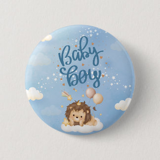 Botón de bebé niño Rey León lindo