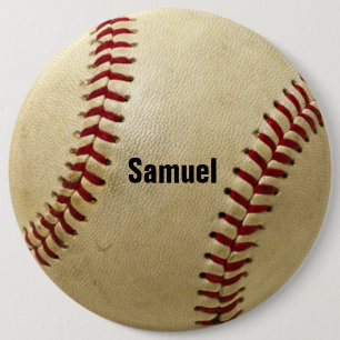 Botón de béisbol personalizado