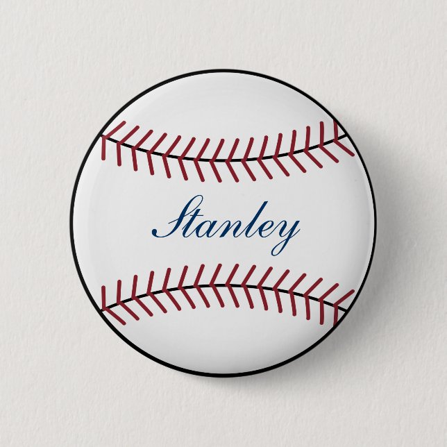 Botón de béisbol personalizado (Anverso)