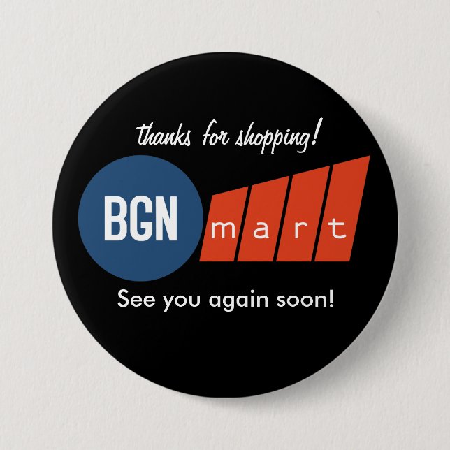 Botón de BGNmart (Anverso)