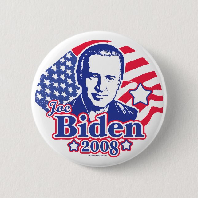 Botón de Biden 2008 (Anverso)