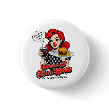 botón De Bienvenida Al Mundo De Payaso