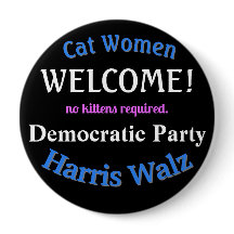 botón de bienvenida demócrata