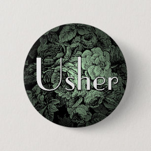 Botón de bodas de jardín: Usher
