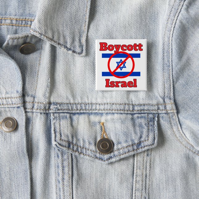 Botón de Boicot a Israel (In situ)