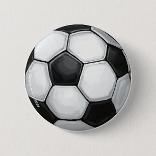 Botón de bola de fútbol