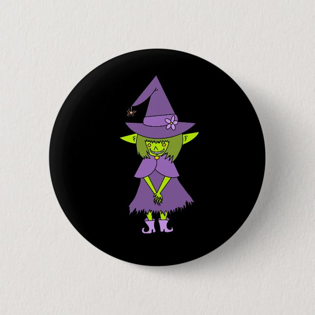 Botón de bruja duende (Anverso)