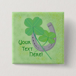 botón de buena suerte