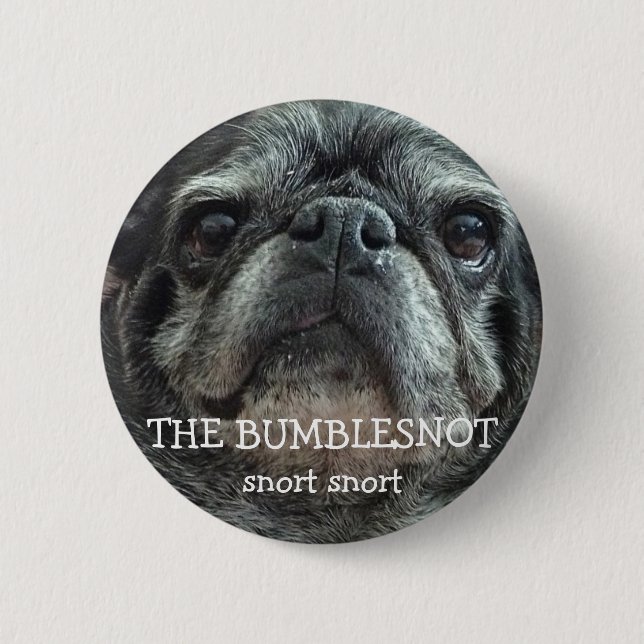 Botón de Bumblesnot:  snort del snort (Anverso)