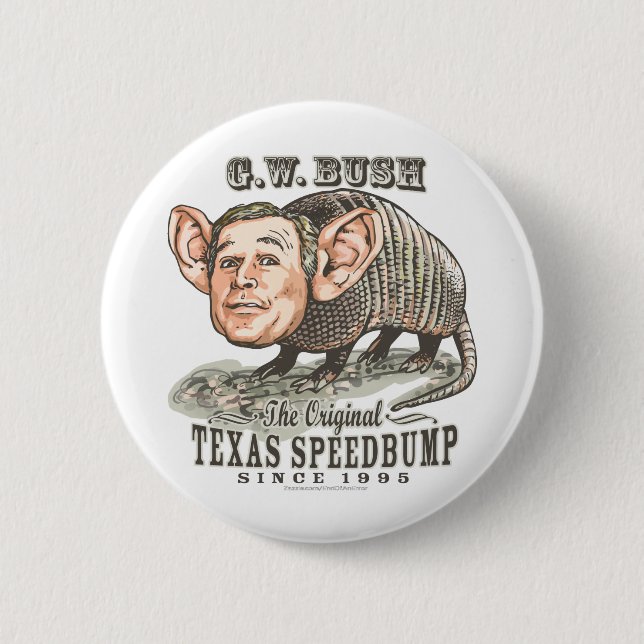 Botón de Bush del armadillo (Anverso)