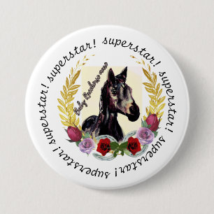 botón de caballo superestrella