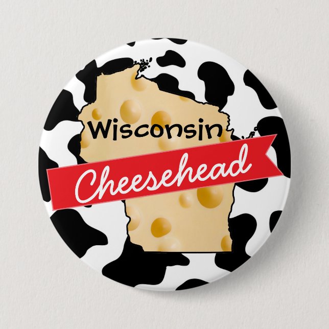 botón de cabeza de queso de Wisconsin (Anverso)