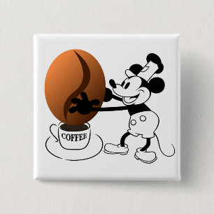 botón de café