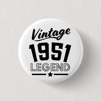 Botón de camiseta de la época de los años 50