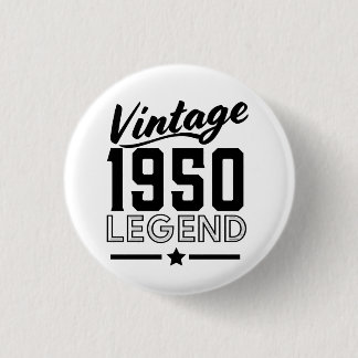 Botón de camiseta de la época de los años 50