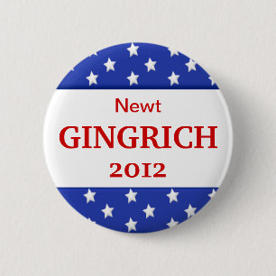 botón de campaña de Gingrich 2012