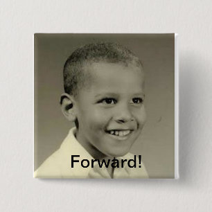 Botón de campaña de Obama, candidato presidencial