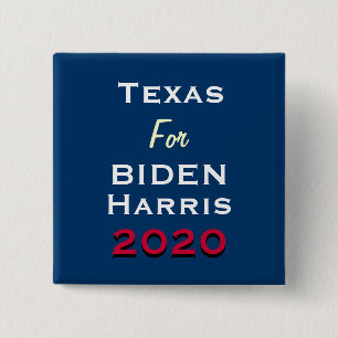 Botón De Campaña De Texas Para BIDEN HARRIS 2020