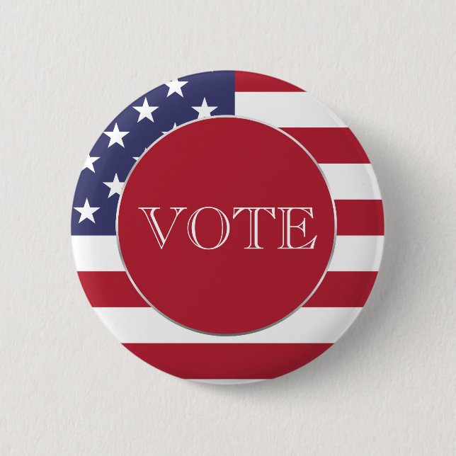Botón de campaña de voto (Anverso)