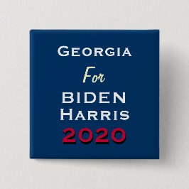Botón de campaña GEORGIA Para BIDEN HARRIS 2020