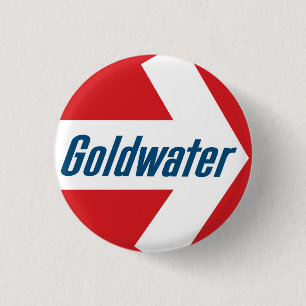 botón de campaña Goldwater 1964