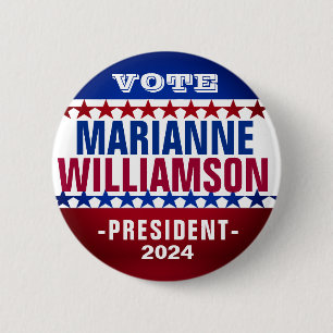 Botón de campaña Marianne Williamson 2024