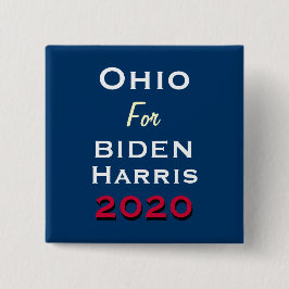 Botón De Campaña OHIO Para BIDEN HARRIS 2020