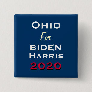 Botón De Campaña OHIO Para BIDEN HARRIS 2020