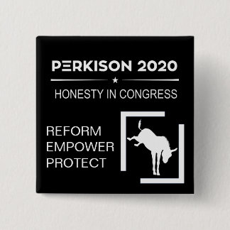 Botón de campaña para Perkison 2020