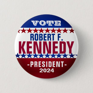 Botón de campaña Robert F Kennedy 2024