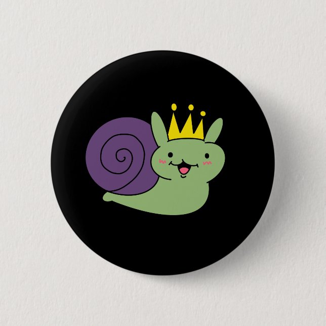 Botón de caracol coronado (Anverso)