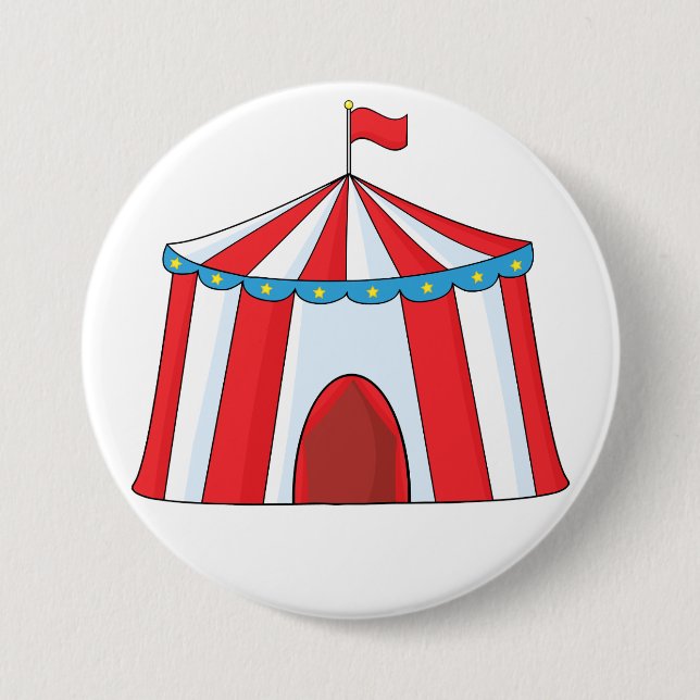 Botón de carpa de circo (Anverso)