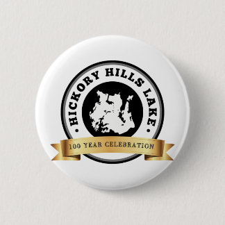 Botón de celebración de los 100 años del lago Hick