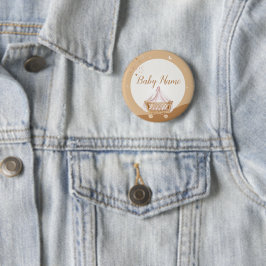 botón de celebración del personalizado Aqiqah Favo