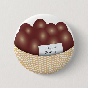 Botón de Cesta de Pascua con Huevos de Chocolate