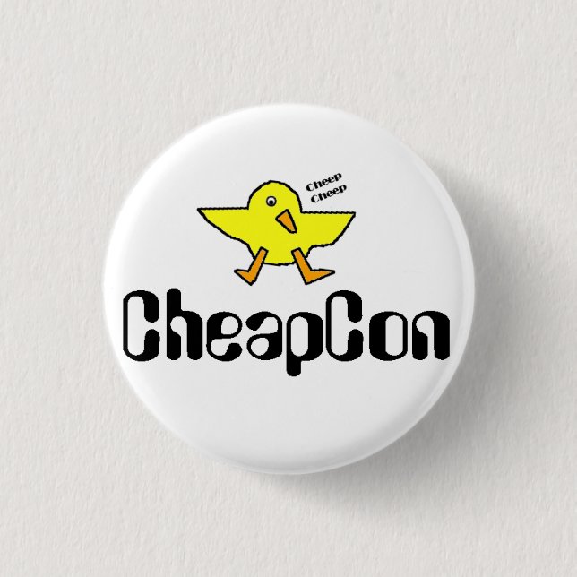 botón de cheapcon (Anverso)
