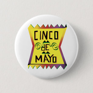 Botón de Cinco de Mayo