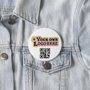 botón de código qr del personalizado