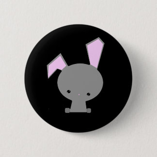 Botón de conejo Kawaii Lindo