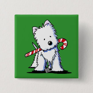 botón de conexión Westie Candy Cutie