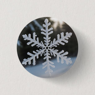 Botón de copo de nieve