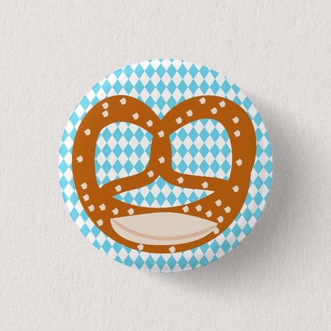 botón de coraje Bavarian Pretzel (Brezn) (Anverso)