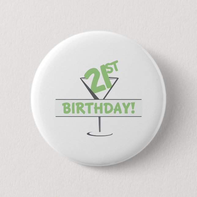 botón de cumpleaños 21 (Anverso)