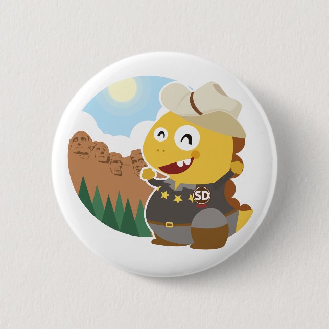 Botón de Dakota del Sur VIPKID (Anverso)