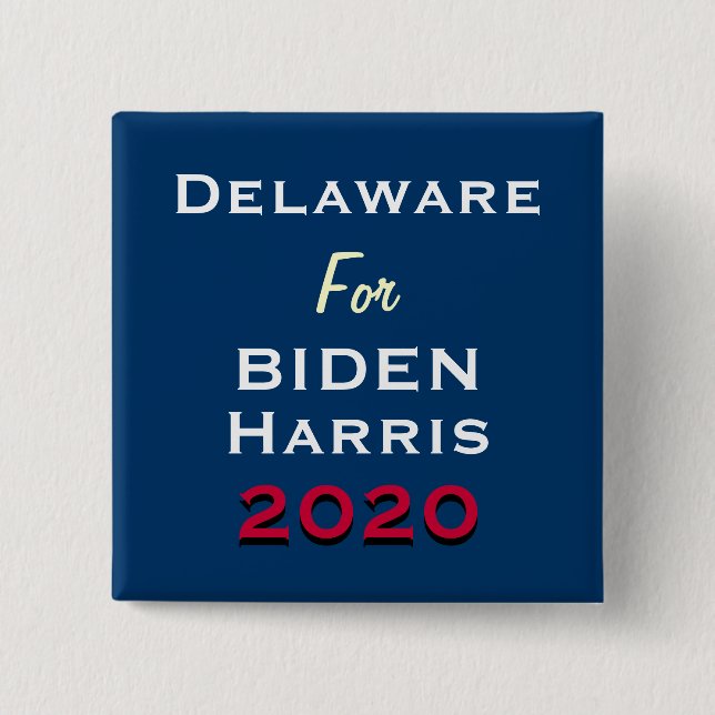 botón DE DEMORACIÓN PARA BIDEN HARRIS 2020 (Anverso)