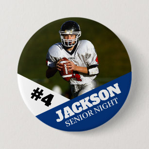 botón de deportes de foto personalizado / fútbol d