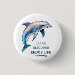 Botón de descubrimiento para disfrutar de la vida