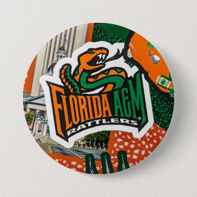 Botón de día de juego de Florida A&M (Anverso)