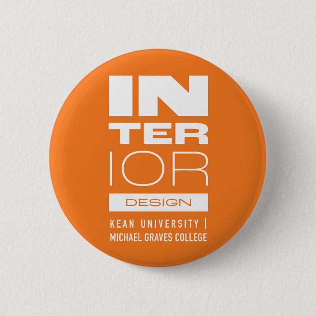 Botón de Diseño de Interiores Kean MGC (Anverso)