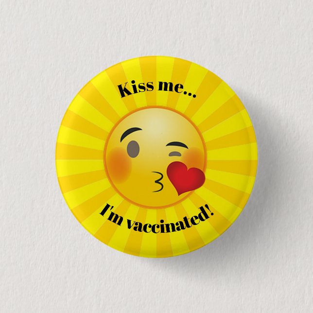 Botón de diseño de vacunas (Anverso)